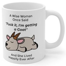 Funny Goat Gifts For Women Goats Lovers Mom Mug Birthday Gift Mother's Day 2024 