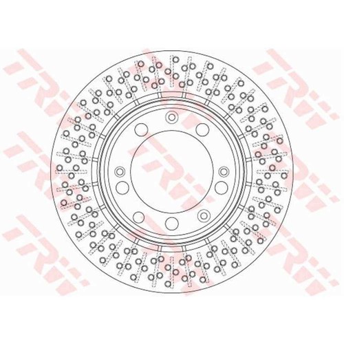 Trw Disco Freno Bmw Serie 1 118D Df6137 - Ricambi auto SMC