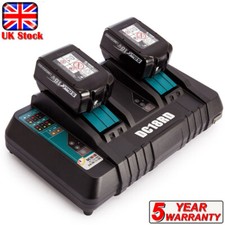 For Makita DC18RD 18V LXT LI-ION Twin Port Rapid Battery Charger Dual Port 240V