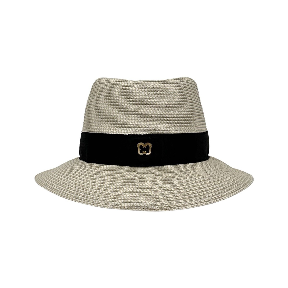 Eric Javits Classic Squishee Straw Packable Fedora Sun Hat - Cream