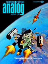 Analog Science Fiction-Science Fact Vol 90, No. 2, Oct 1972  Canvas Poster 18x24