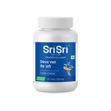 Sri Sri Tattva, Deva Vati - Daily Detox, 60 Tablets, 500mg , Natural, Free Ship