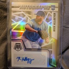 2022 Mosaic Baseball Auto Nick Allgeyer RC - Toronto Blue Jays