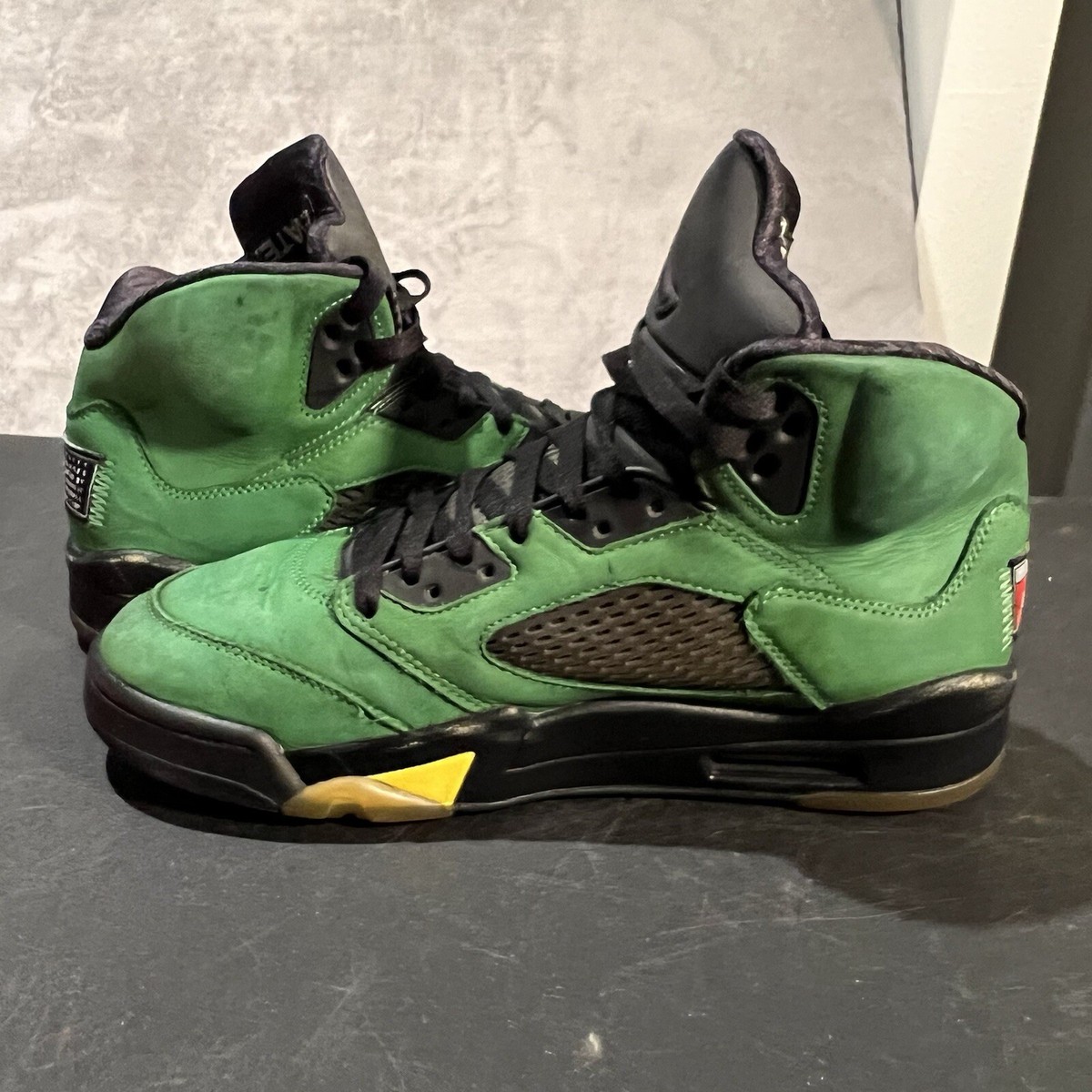 Jordan 5 Retro Oregon 2020 Mens 9 Green CK6631-307 Athletic  display picture 3
