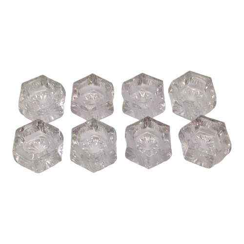 Lote de 8 salinas italianas vintage con cucharas de cristal - Imagen 7 de 17