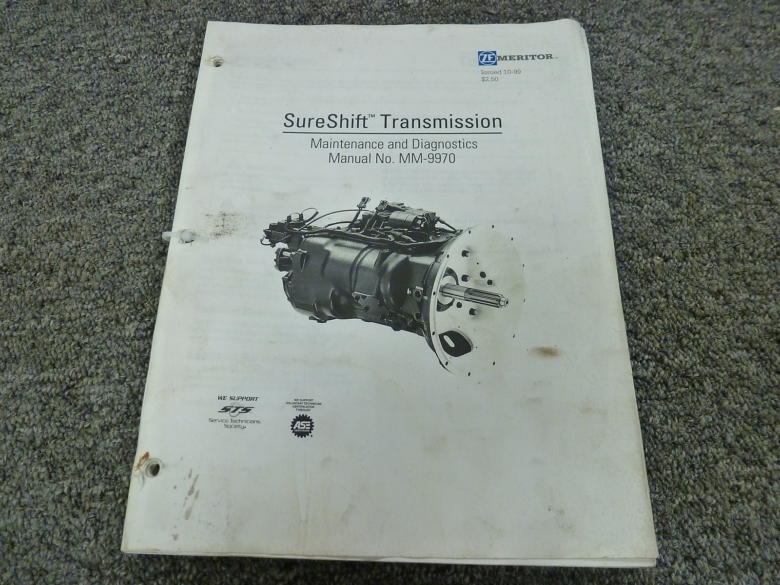 ZF Meritor SureShift Transmission Maintenance Diagnostics Service ...