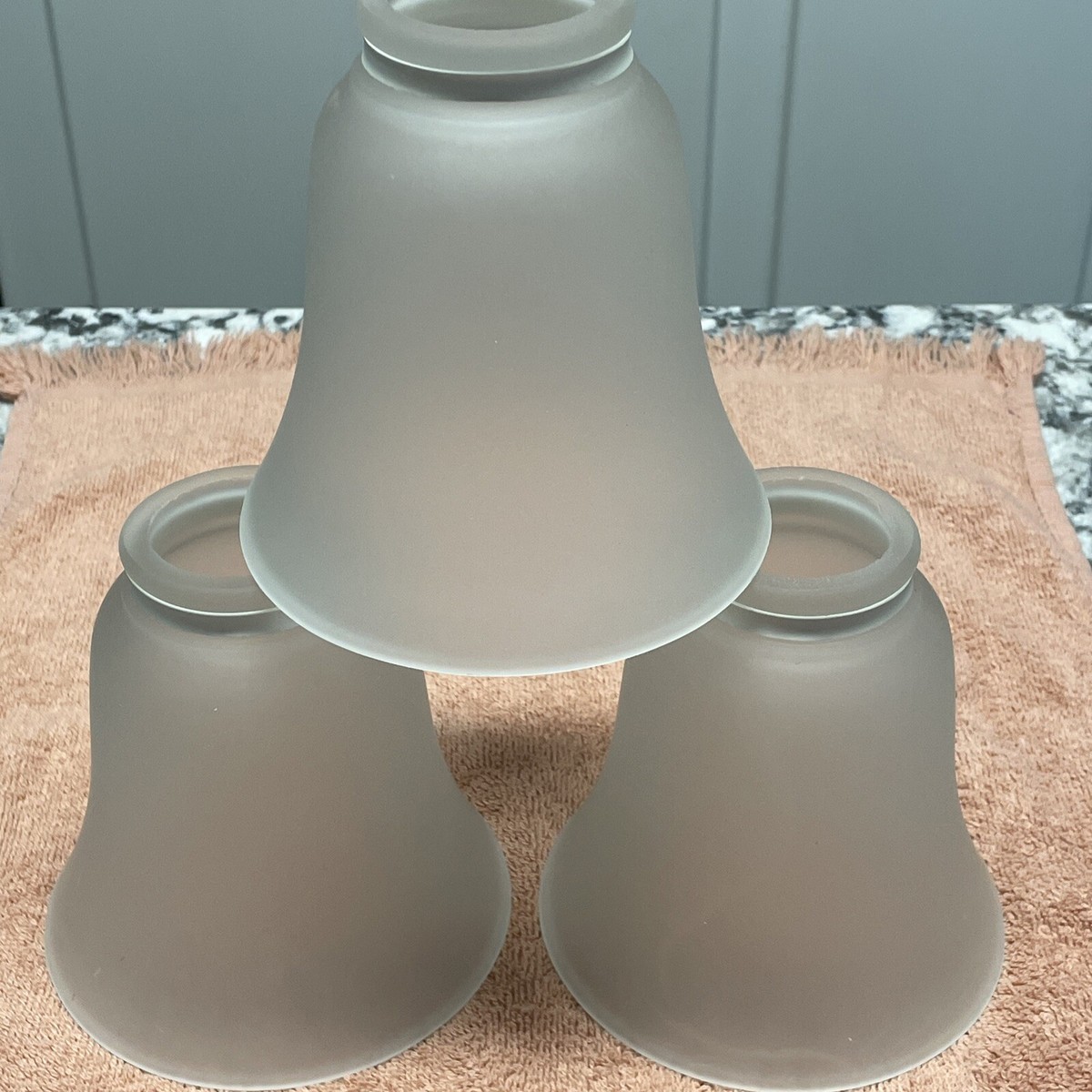 3 Ceiling Fan Replacement Globes Light Bulb Holder Hampton Bay 