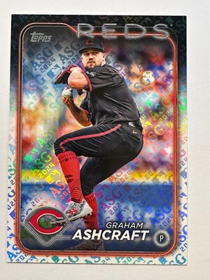 2024 Topps Graham Ashcraft All-Star Game Foil ASG #652 Cincinnati Reds ...