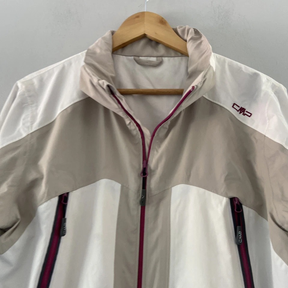 Chaqueta CMP Mujer Mediana Impermeable Clima Protect Beige  Foto 4 de 4