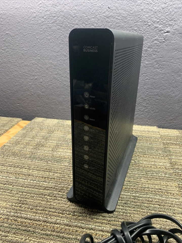 Cisco Comcast DPC3939B Business DOCSIS 3.0 Voice Gateway Modem w/ Power Cord - Image 4 of 4