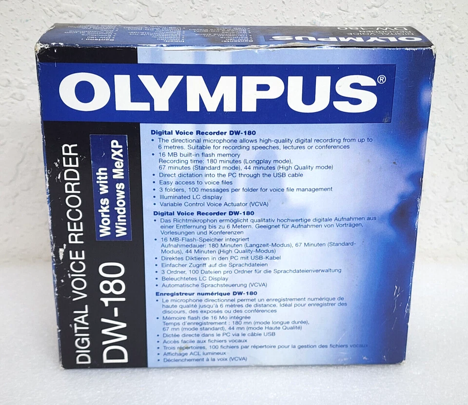 Olympus DW-180 Digital Recorder! - Image 3 of 4