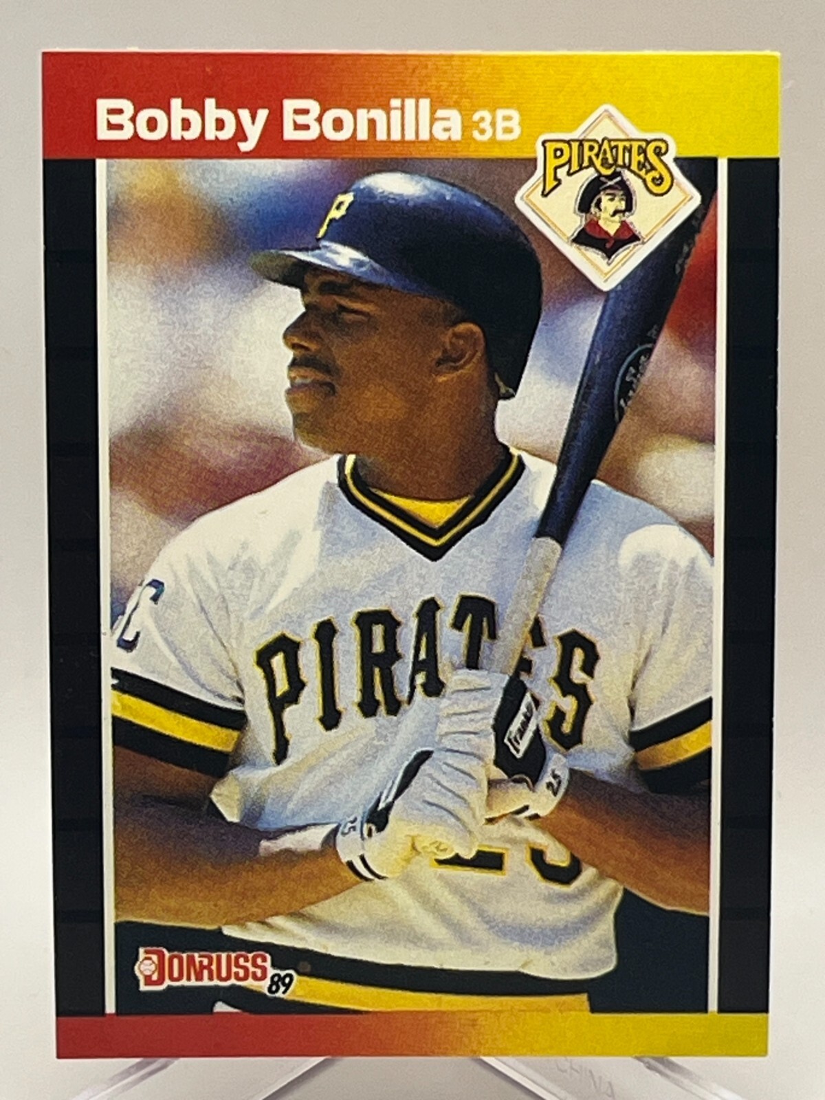 1989 Donruss Major League Baseball Card 151 Bobby Bonilla Pittsburgh