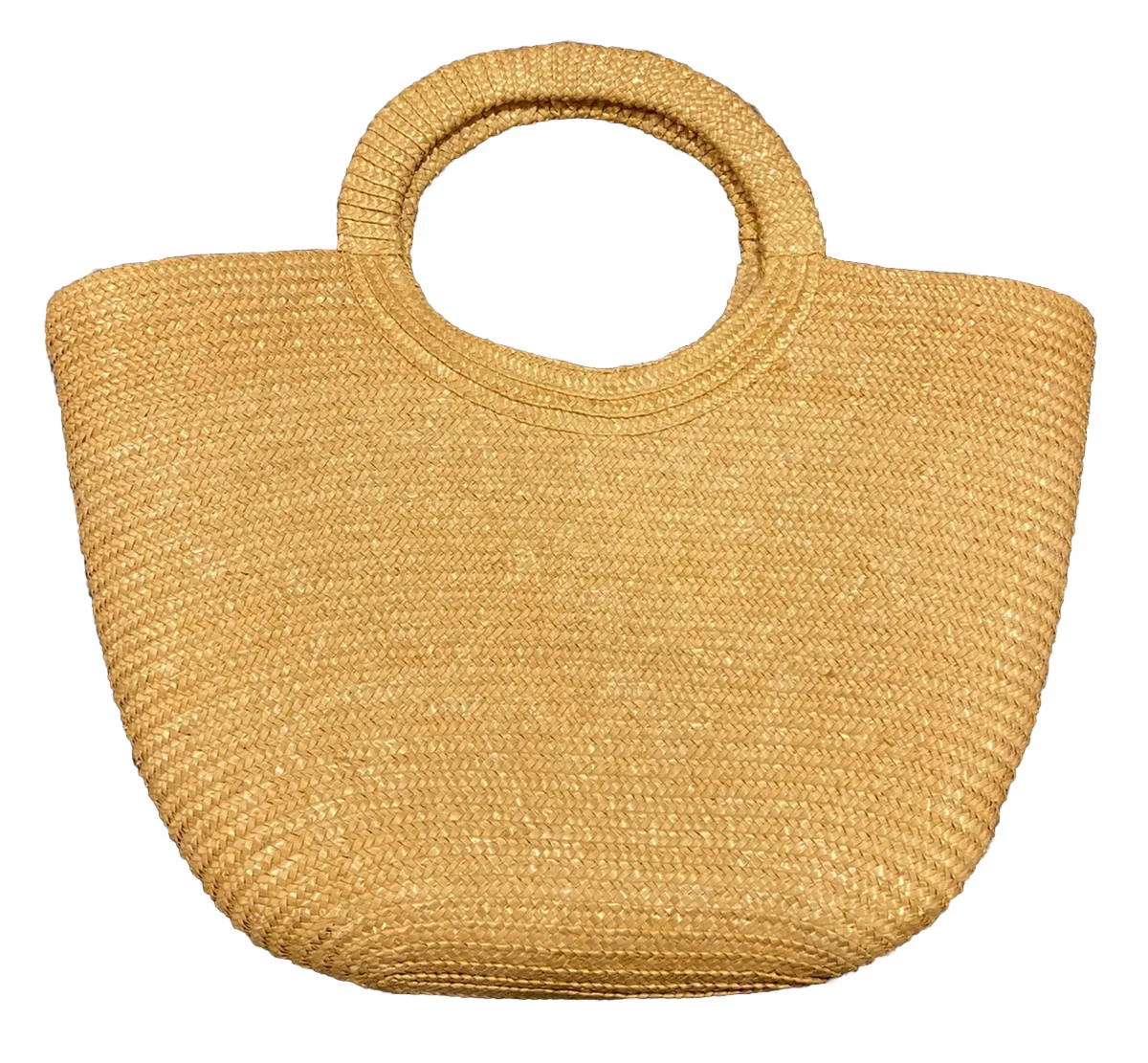 Big outlet straw bag