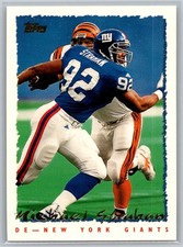 1995 Topps Football #168 Michael Strahan - VG - New York Giants