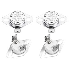 4Pcs KSD301 Thermostat 50?/122°F 16A Normally Open N.O Temperature Switch