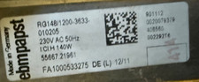EBM Papst RG148/1200-3633-010205 110W Fan