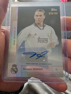 Topps Real Madrid Team Set 2025-26 Fernando Redondo Auto /150