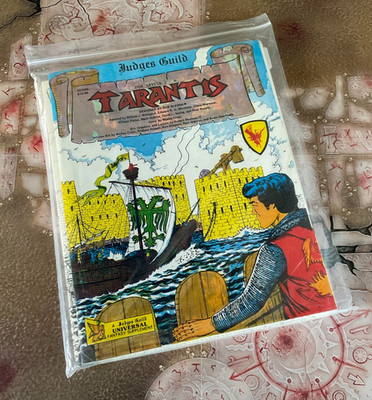 Judges Guild TARANTIS City State Invincible Overlord AD&D D&D rpg Maps JG1200