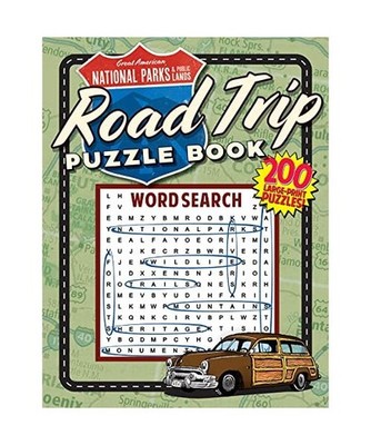 Great American National Parks and Other Public Lands Road Trip Puzzle Book, Appl