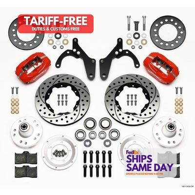 Wilwood 140-12458-DR, Kit Front Disc Brake Kit 59-64 Impa;La Corvette Performanc