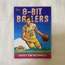 Topps 2025-26 8-Bit Ballers Austin Reaves 8B-10 Los Angeles Lakers