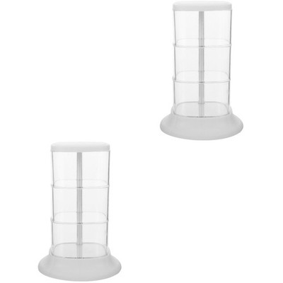 2 PCS Ohrring Schmuckschatulle Schmuckhalter Schmuckaufbewahrung