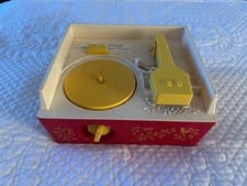 Vintage Fisher Price Music Box Record Player