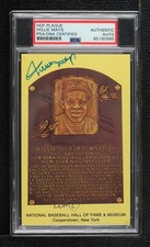 PSA/DNA 1981 National Baseball Hall of Fame and Museum Postcards Willie Mays 8j4