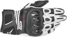 Alpinestars SPX Air Carbon V2 Gloves Black White Small 3567319-12-S