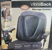 HoMedics Vibra Back Massage Cushion With Heat Custom Intensity