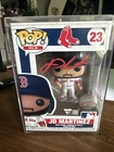 Funko Pop MLB Red Sox JD MARTINEZ Autograph W/ Hard Case 56/100 FANATICS COA