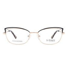 St. Moritz - Pescara - Womens Stainless Steel Eyeglass Frames - 53-17-135