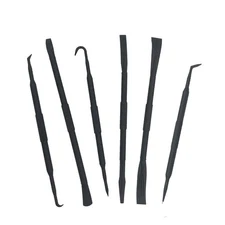 6-Piece Non-Marring Pick and Pry Bar Set for O-Rings, Seals, Gaskets, and Tri...
