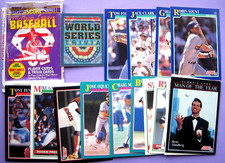 BASEBALL 1991 - SCORE SERIES 2 - 16 CARDS + TORN PACKET - USA ISSUE - VG+