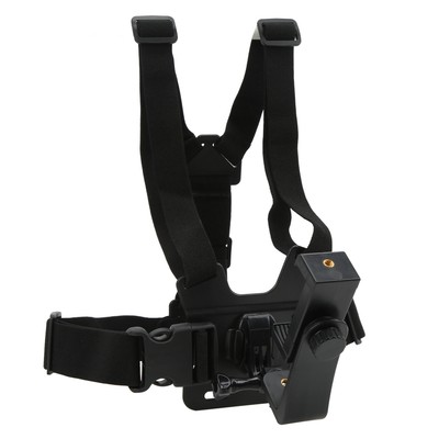 Chest Mount Harness Strap Adjustable Cellphone Chest Harness Strap With Phone CB