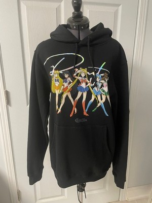 Sailor Moon X Primitive Apparel Hoodie Sweatshirt Anime Manga Unisex Small NWT