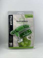 Softspikes Pulsar Golf Spikes Fast Twist 3.0 Ultimate Cleat Kit GREEN 18 Pack