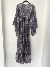 Raga POSEIDON MAXI WRAP DRESS IN NAVY S