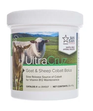 Sheep & Goat Cobalt Bolus SC-394507 - 25 Count x 10g Veterinary Supplement