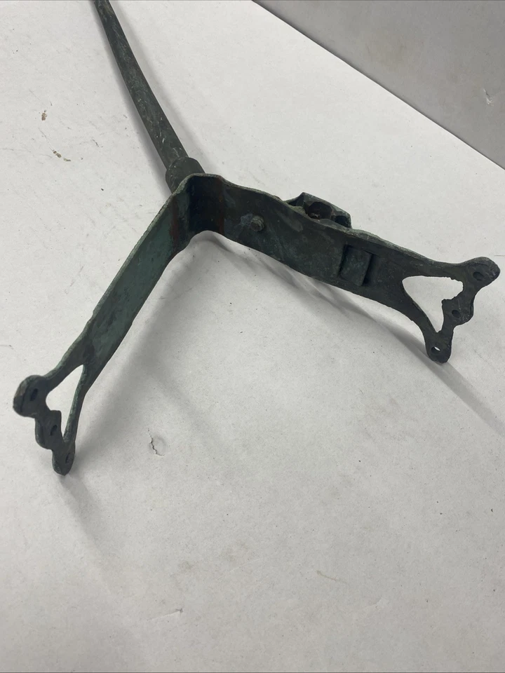 Vara de clareamento de telhado vintage de latão ou cobre 16" ACM-02 - Imagem 4 de 4