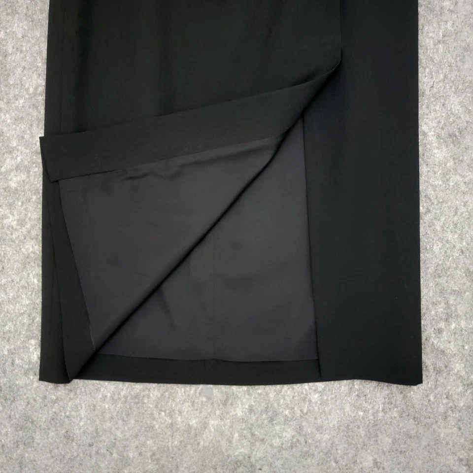 Falda JH Collectibles Mujer 10 Lana Cintura Alta Maxi Forrada Hecha en EE. UU. Bolsillos Foto 4 de 4