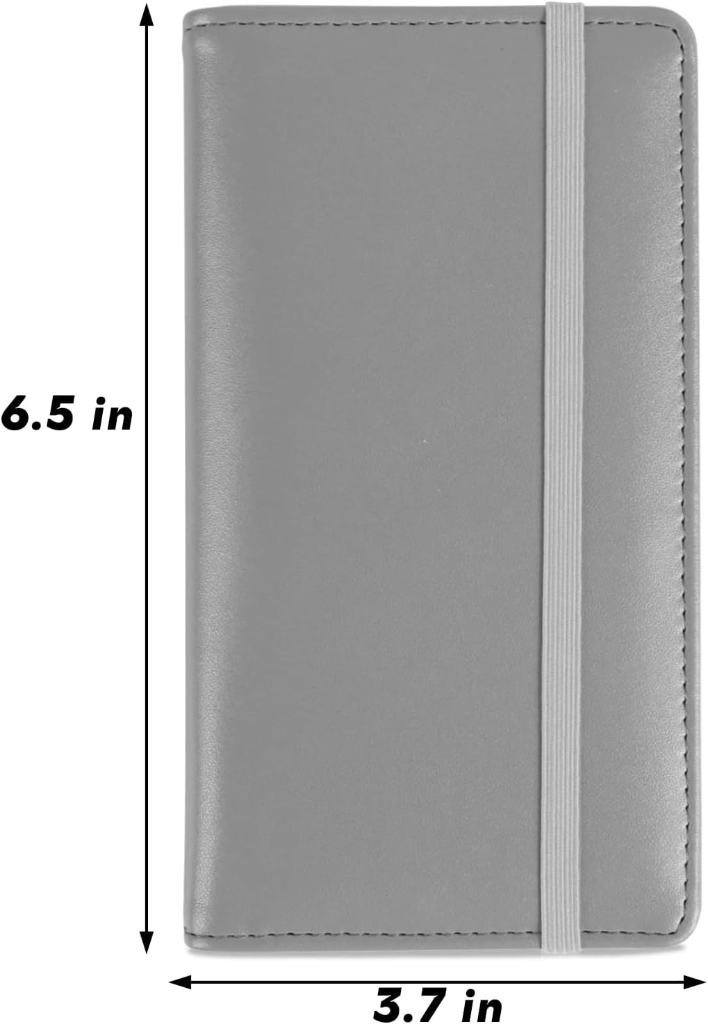 как выглядит PU Leather Checkbook Cover for Register Duplicate Checks, RFID Blocking Checkboo фото
