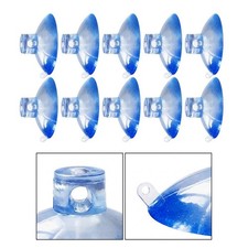 10 Pcs 30mm Dual Hang Suction Hooks Cups With Side Hole Window Suckers New
