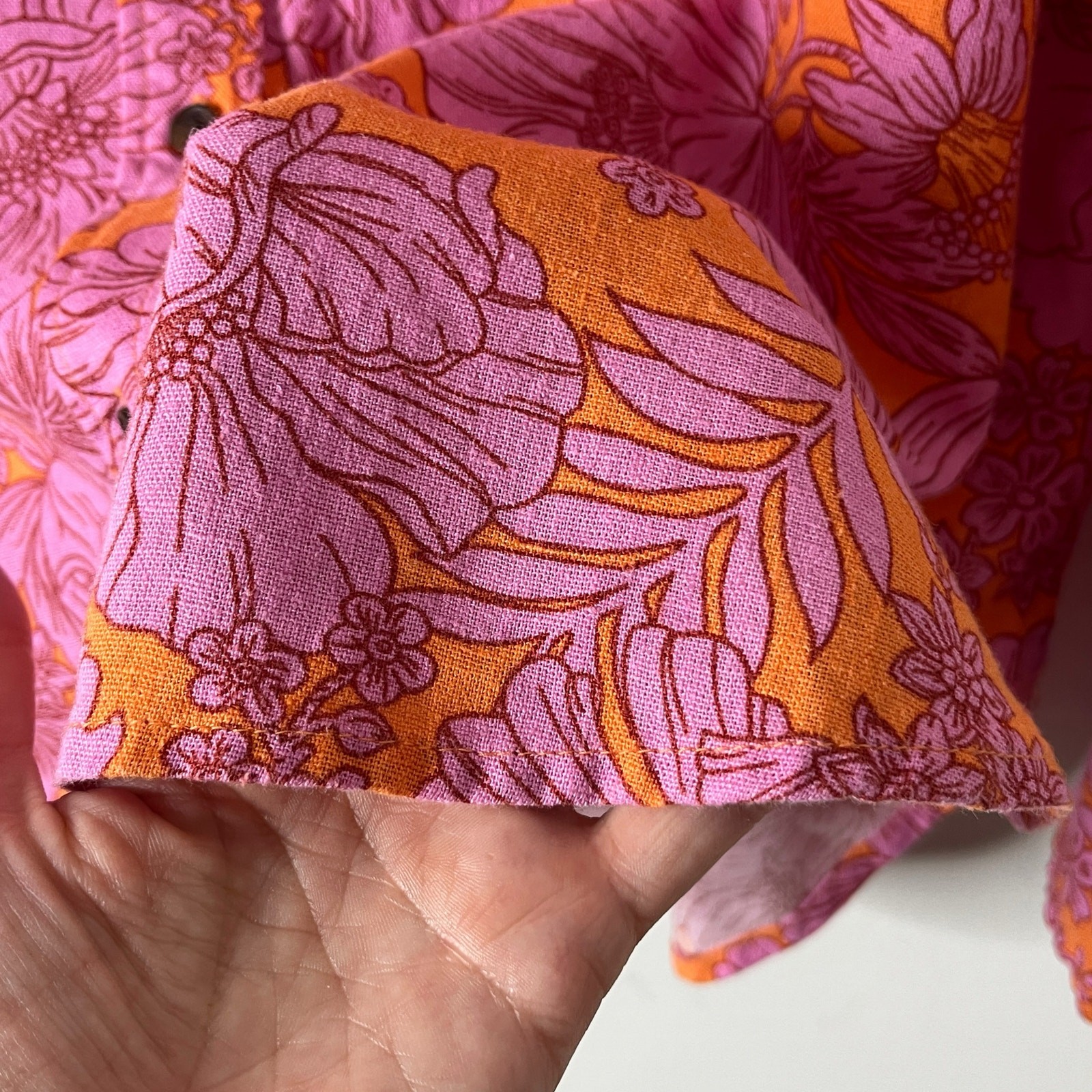 Universal Thread Womens Linen Button Up Shirt S P… - image 3