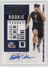 2020 Panini Contenders Rookie Ticket Variation Dalton Keene #183 Auto 00m9
