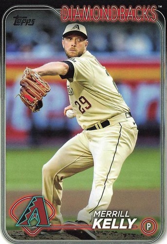 2024 Topps Series 1 - Merrill Kelly Gold #548/2024 Card #112 | eBay