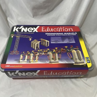 K'Nex Education Engineering Marvels 78480 1355 Pieces Brand New/Sealed