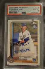 2025 Topps Pro Debut - Hyun-Seok Jang #PD-179 Autographs (AU, RC)