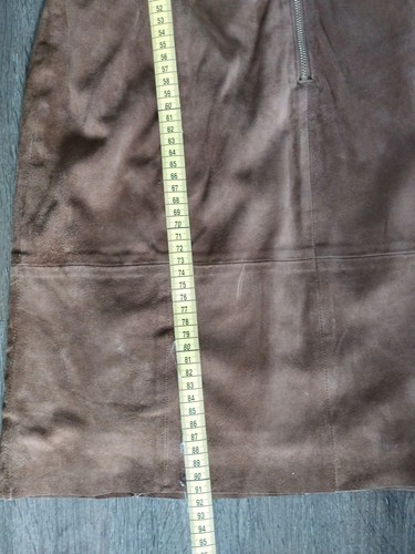 S. Oliver Damen Veloursleder Kleid, 3/4 Ärmel, braun Gr. 36, Top - Bild 6 von 11
