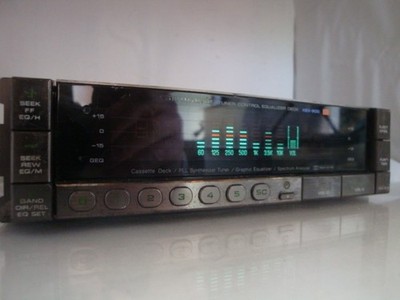 carrozzeria KEX-900＋GEX500 Pioneer Carrozzeria KEX-900 Graphic Equalizer Cassette Deck GM-121